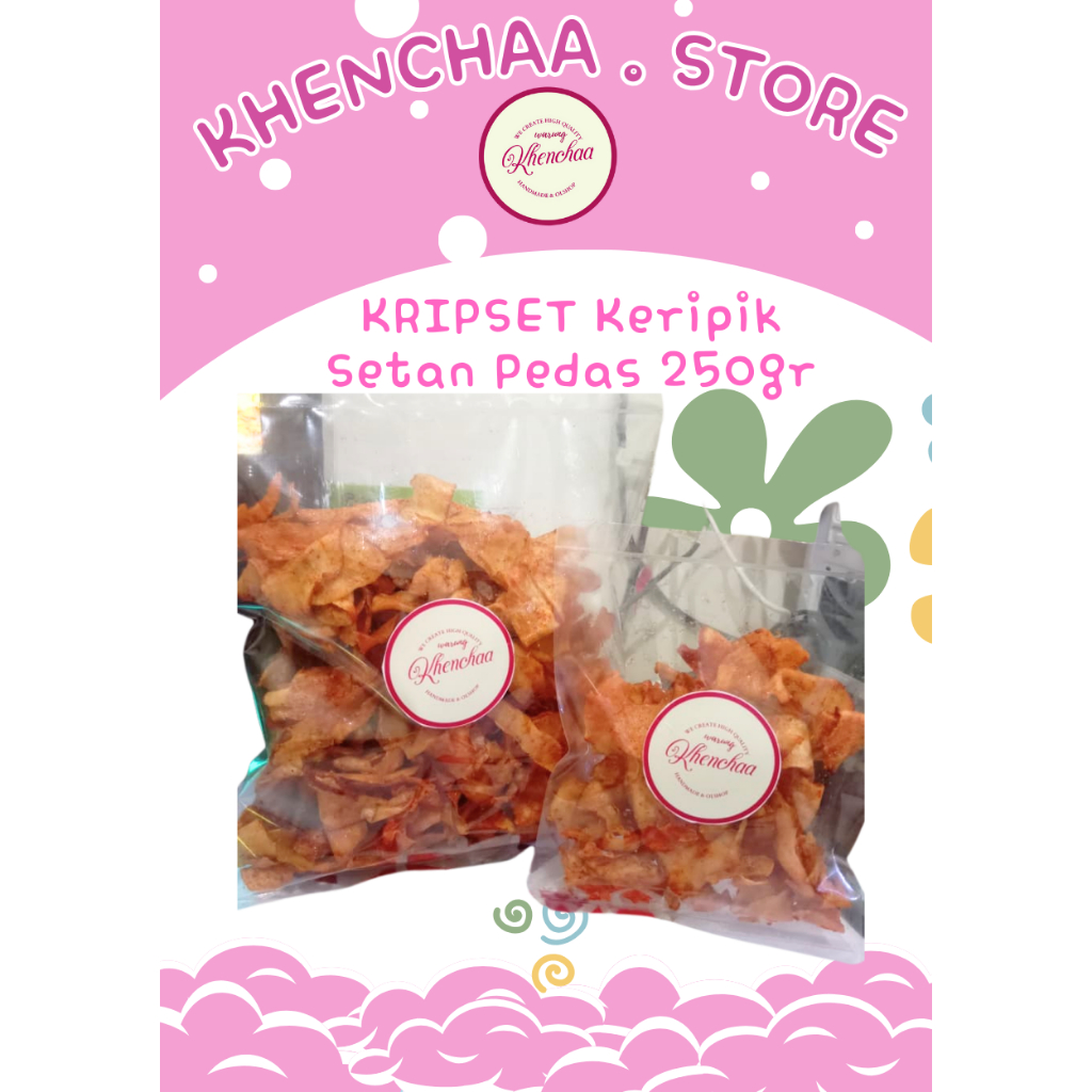 

Snack Kiloan KRIPSET Keripik Setan