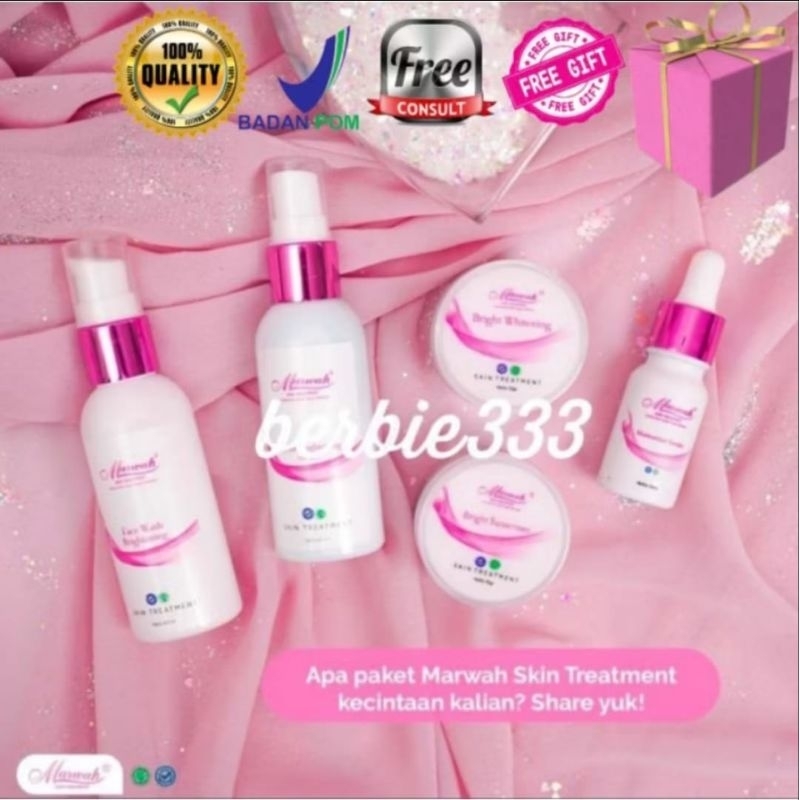 Marwah Bright Aging Diamond Acne Aging Spesial Derma Acne Perfect White
