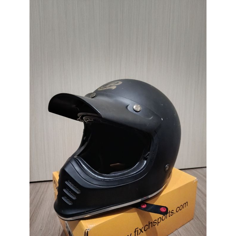 Helm JP Signature solid black/doff bekas