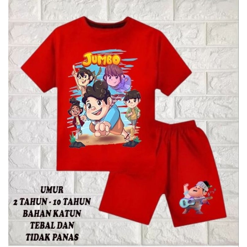 Setelan baju anak laki laki perempuan baju kaos setelan anak laki laki perempuan umur 2-10tahun moti