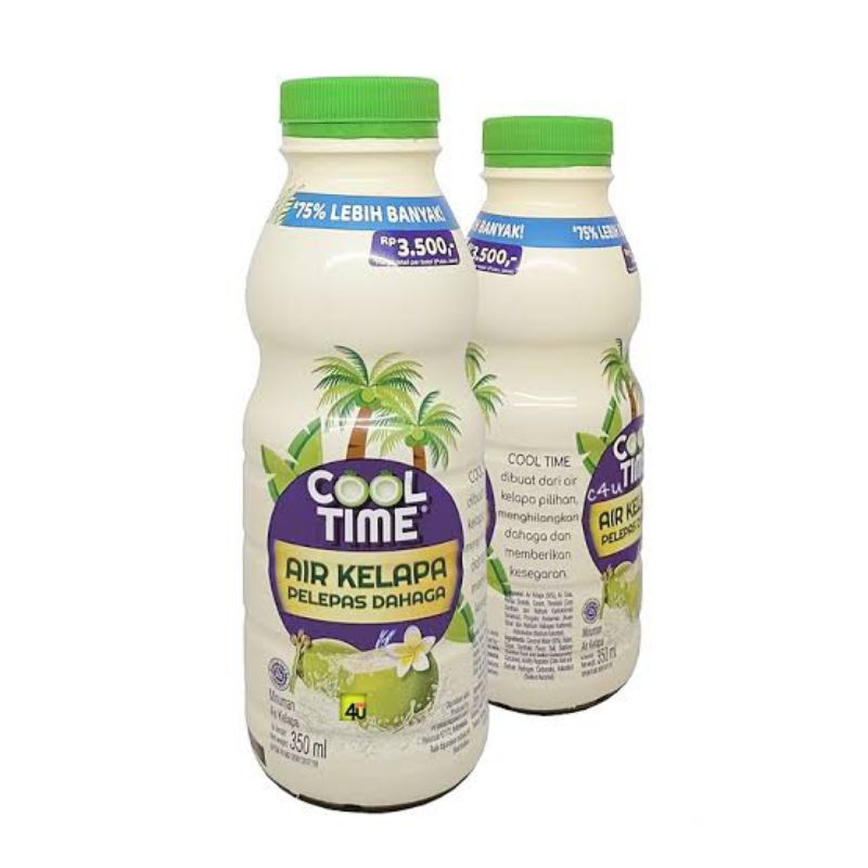 

CoolTime Air Kelapa Pelepas Dahaga 350ml ( 12 pcs )