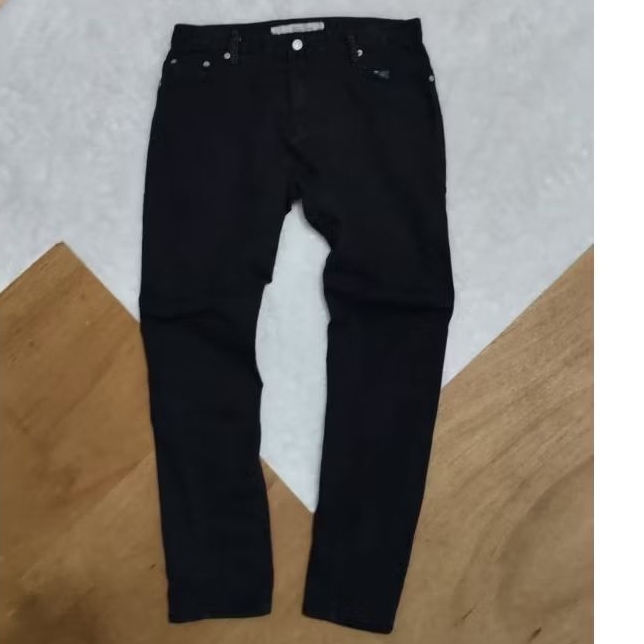 Celana panjang jeans black IDUN Denim