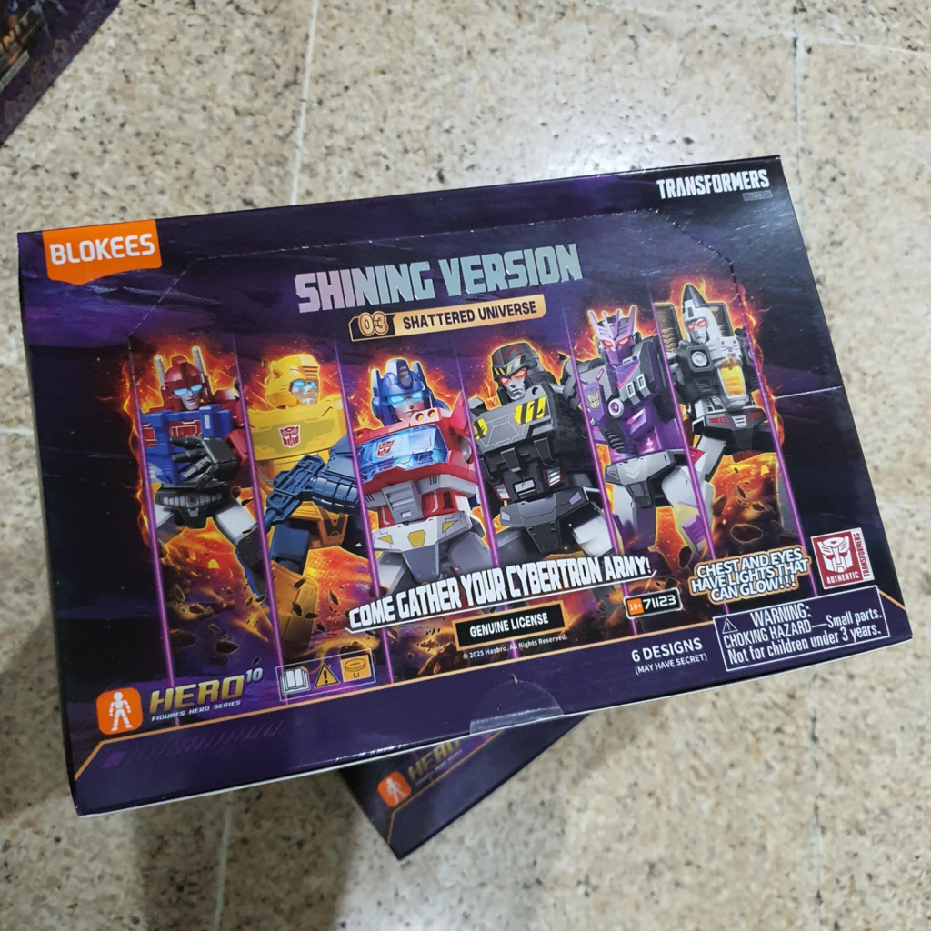 BLOKEES TRANSFORMERS SHINING VERSION 03 SV03 SET
