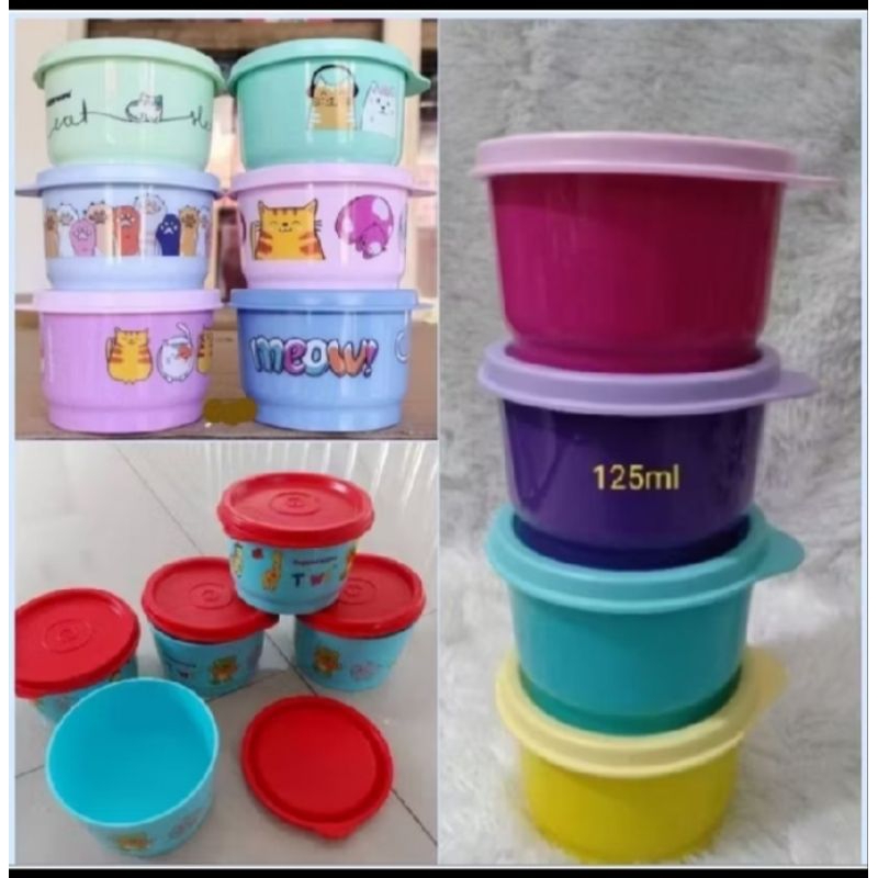 Snack cup tupperware