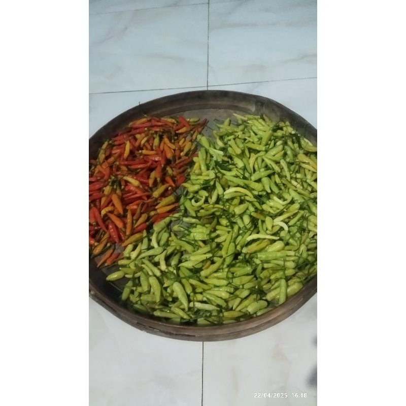 

cabe rawit 4 ons