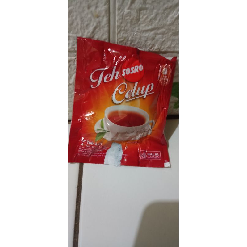 

Teh celup sosro sachet