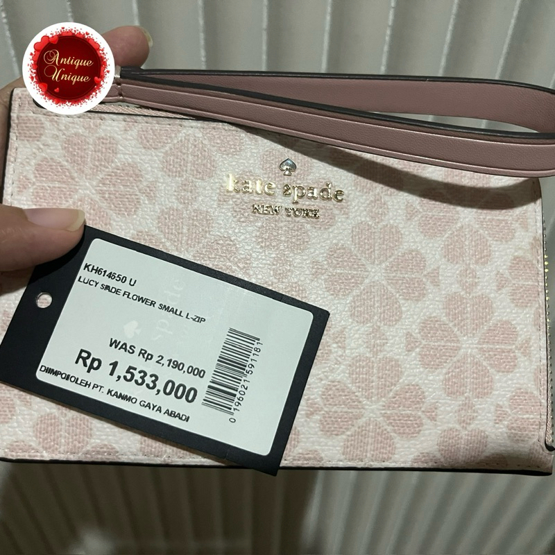 Kate Spade Flower Pink Wrislet Small Original Outlet