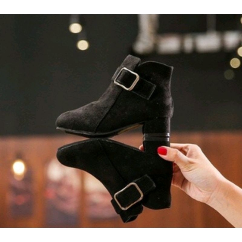 Sepatu Heels Anak Little Boots Import