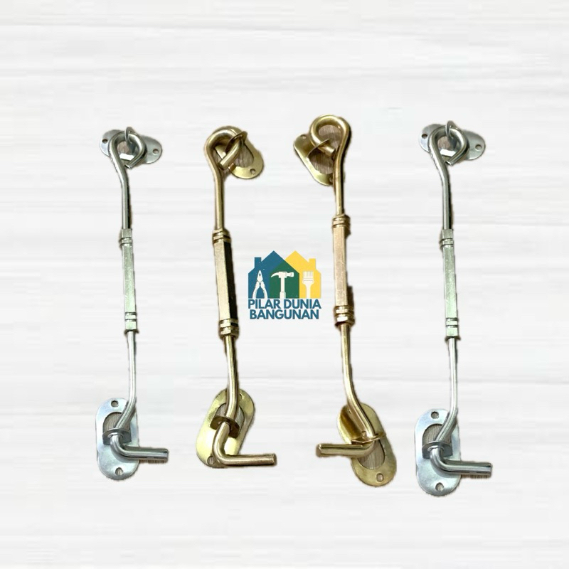 Hak Angin Jendela Pintu Segi / Cantolan Jendela 8 inch