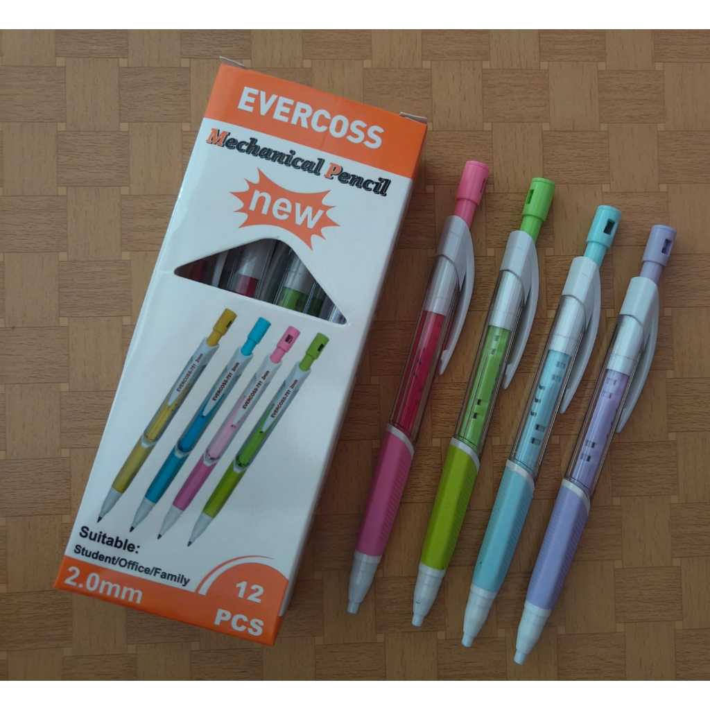 

Pensil Mekanik Evercoss 2.0mm / Mechanical Pencil Evercoss EV-751