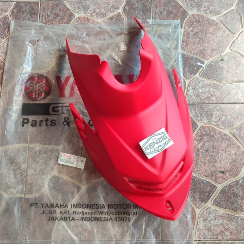 Cover dek mesin Mio soul karbu merah cabe Original 14D-F172W-40