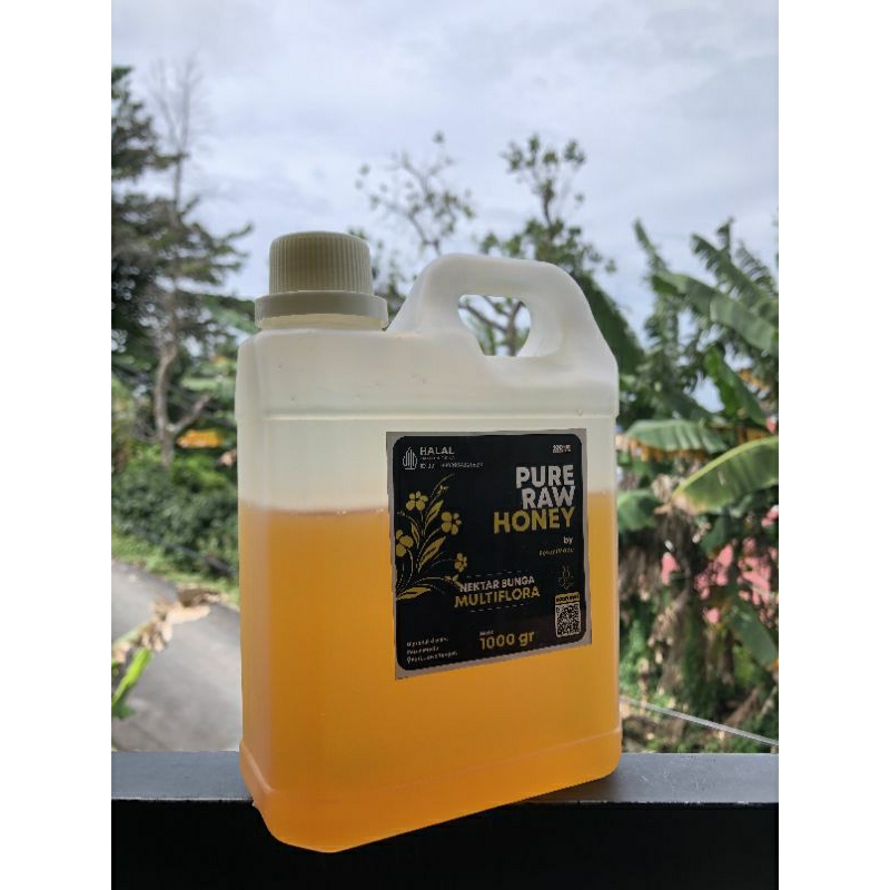 

Madu Multiflora 1 Kg Pure Raw Honey Murni 100%
