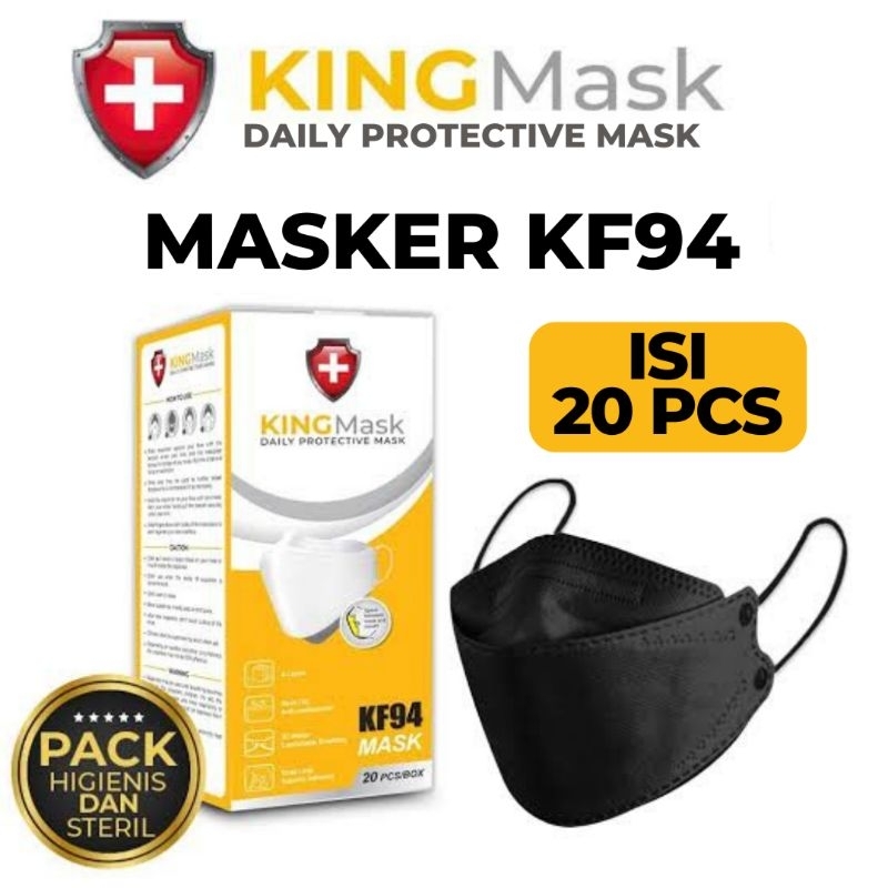 KINGMask Masker kf94 King 5ply isi 20 pcs masker kf kingmask protective mask original