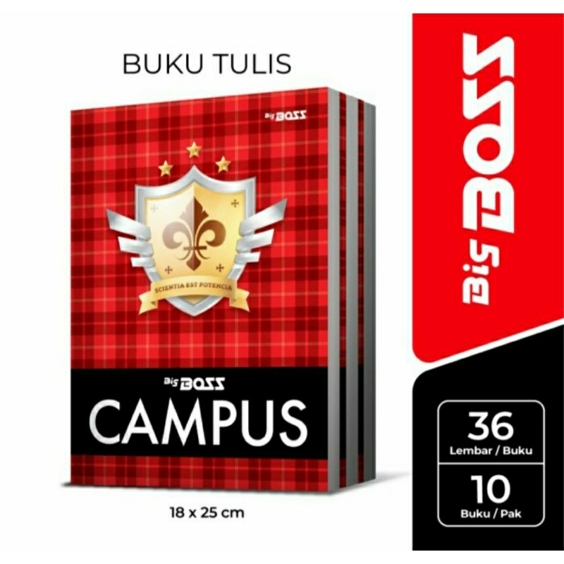 

Buki Tulis Bigboss Campus 36Lembar / Bigboss Campus buku tulis 1pak