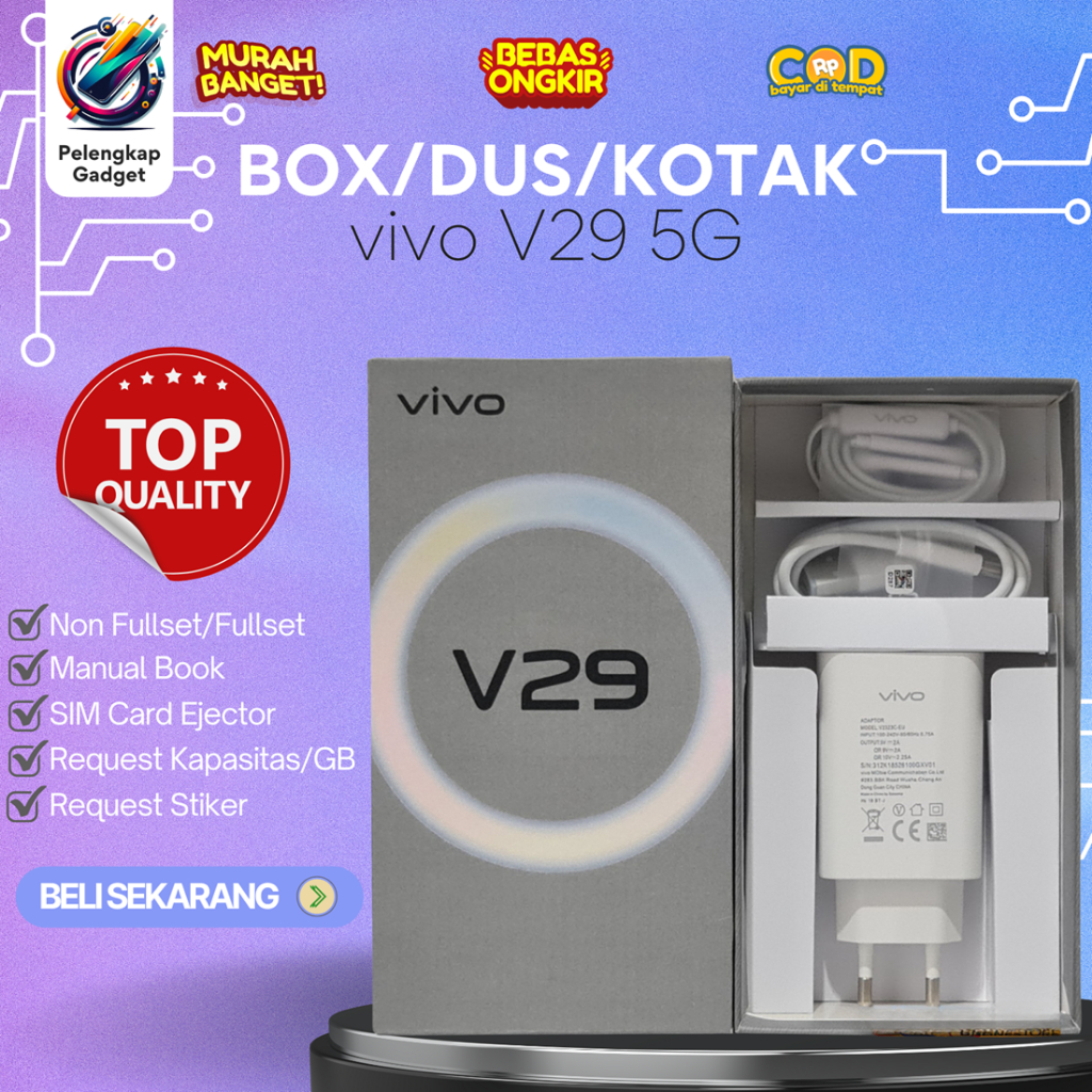 

BOX/DUS/KOTAK vivo V29 5G