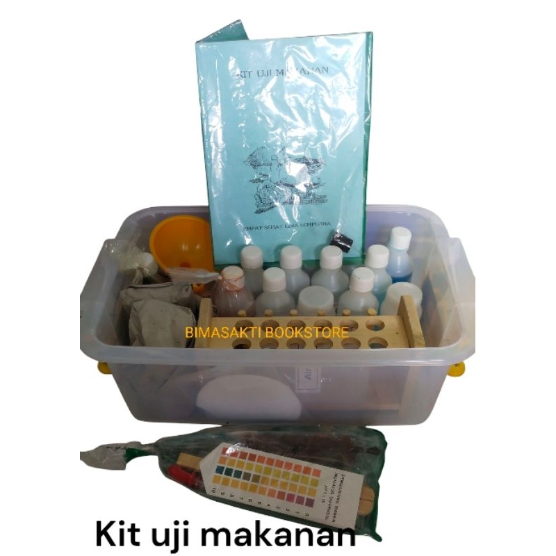 

Kit Uji Makanan 1 set / Uji makanan Alat Peraga Pendidikan / isi satu set penguji Makanan untuk praktikum