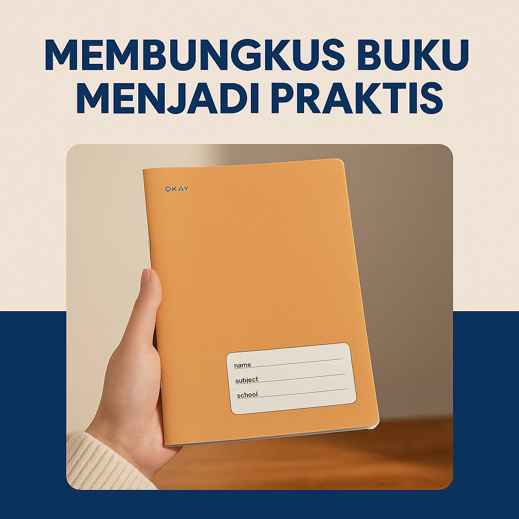 

[Whispers] Buku Tulis Sampul Okey 50 Lembar isi 10 Pcs Ukuran Kecil