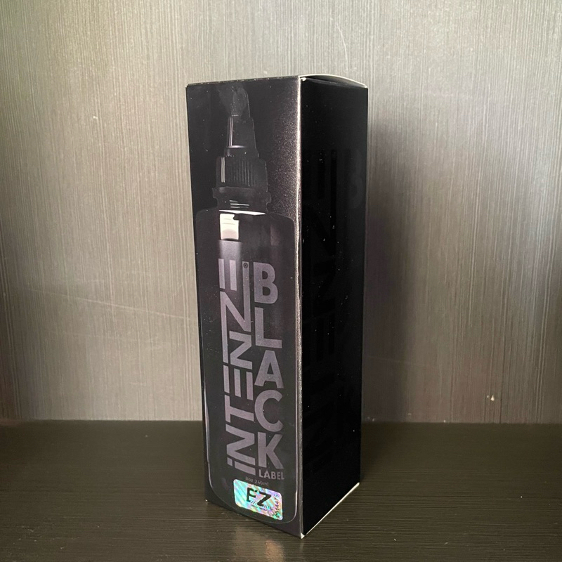 Tinta Tato 8oz Intenze Black Label Tattoo Ink