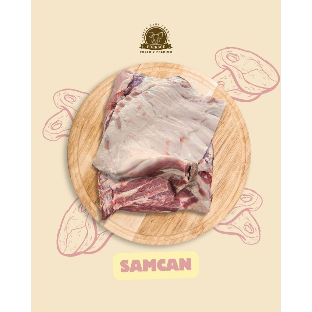

Daging babi/ daging samcan