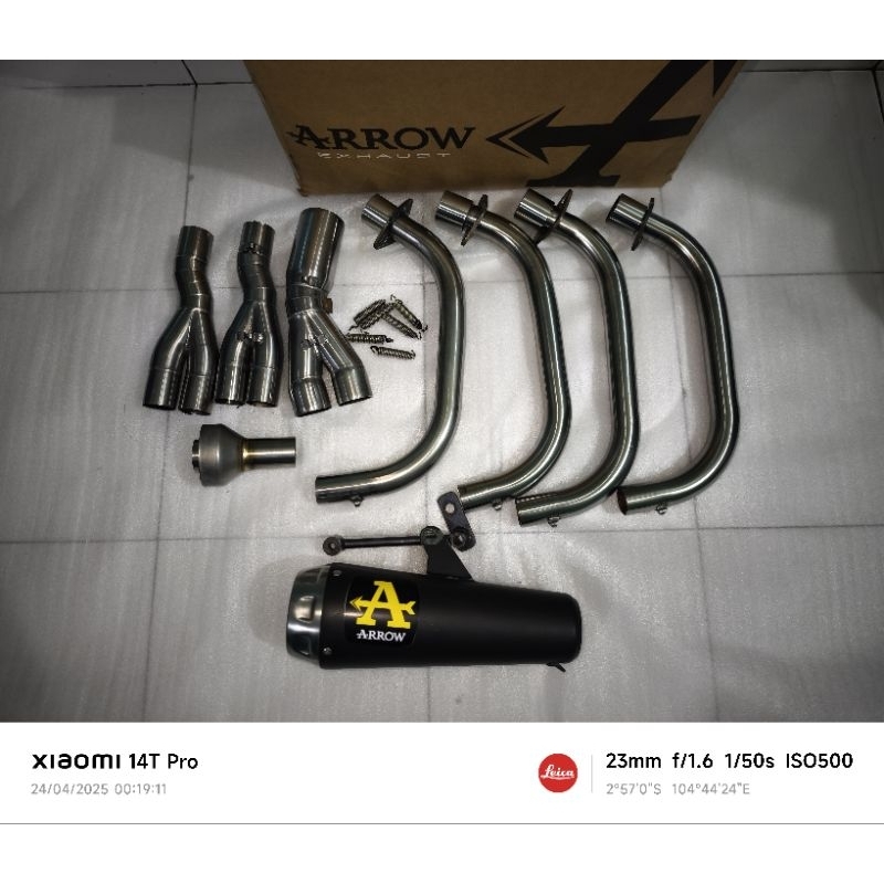 silincer Arrow pro race black edition original  zx25r zx25rr zx4r