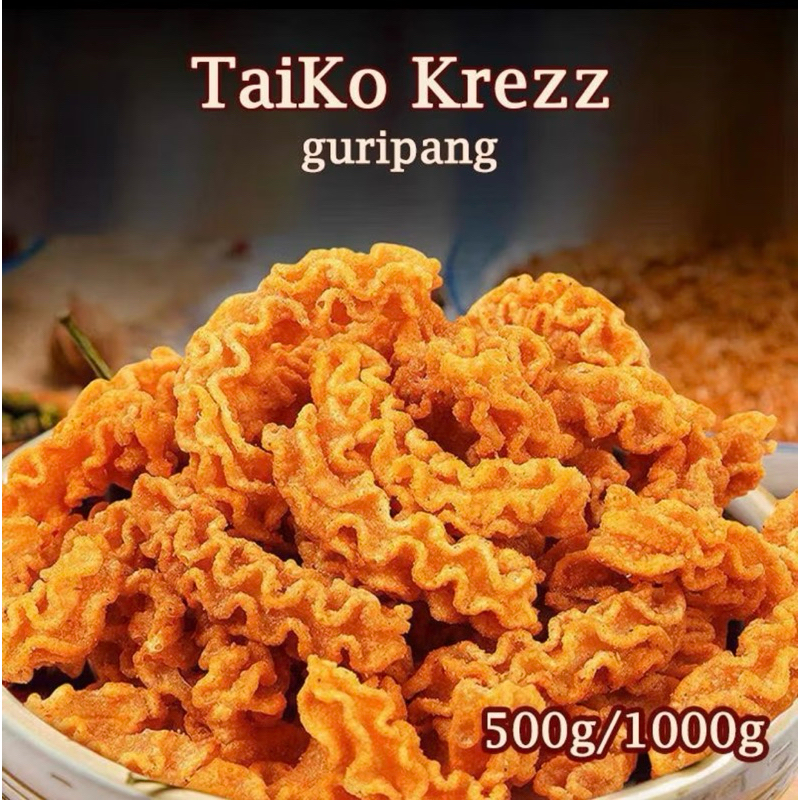 [READY MEDAN] Taiko Krezz Guripang Official Snack Viral 500gr GURIPANG TAIKO KREZ KRES KRESS
