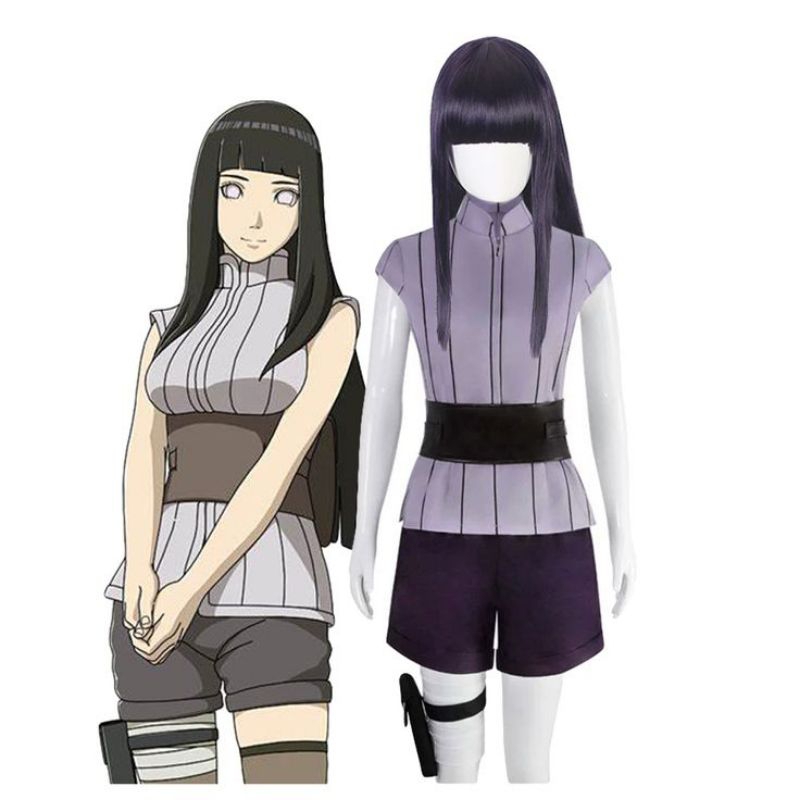 jual fullset costume cosplay hinata hyuga