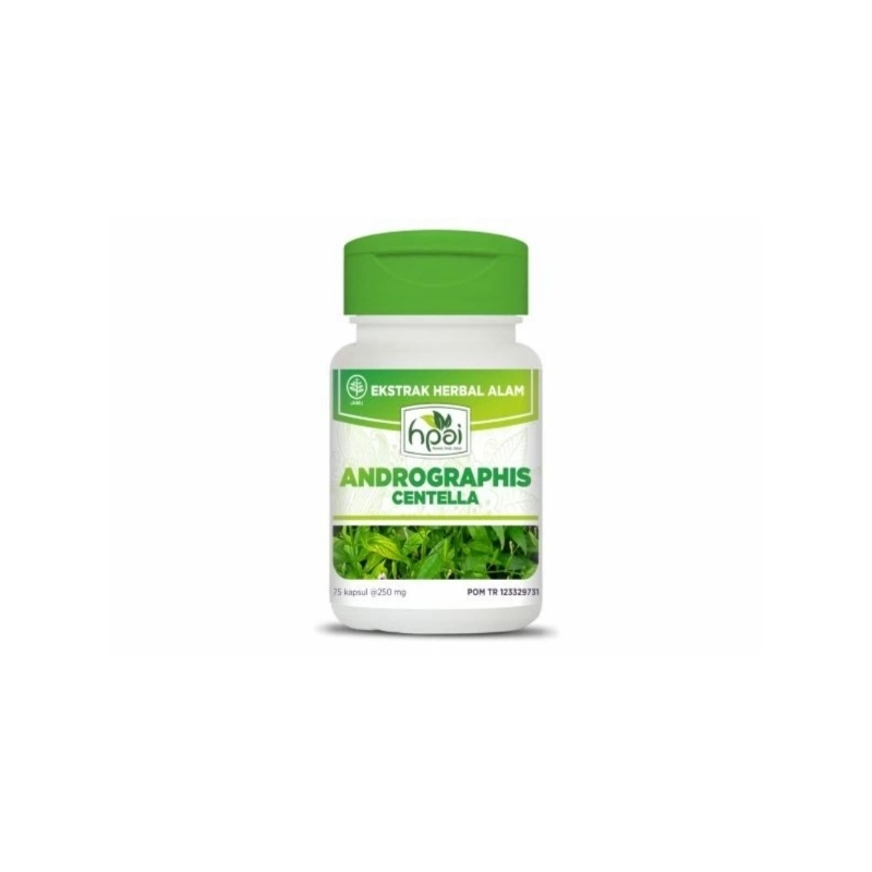 ANDROGRAPHIS CENTELLA HNI HPAI. * herbal pelindung liver terbaik. * produk 100% ori. * dapatkan harg