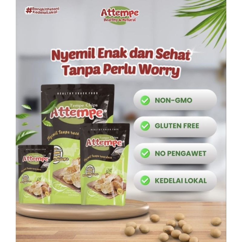

keripik tempe/ keripik tempe organik/ non msg/ non pengawet