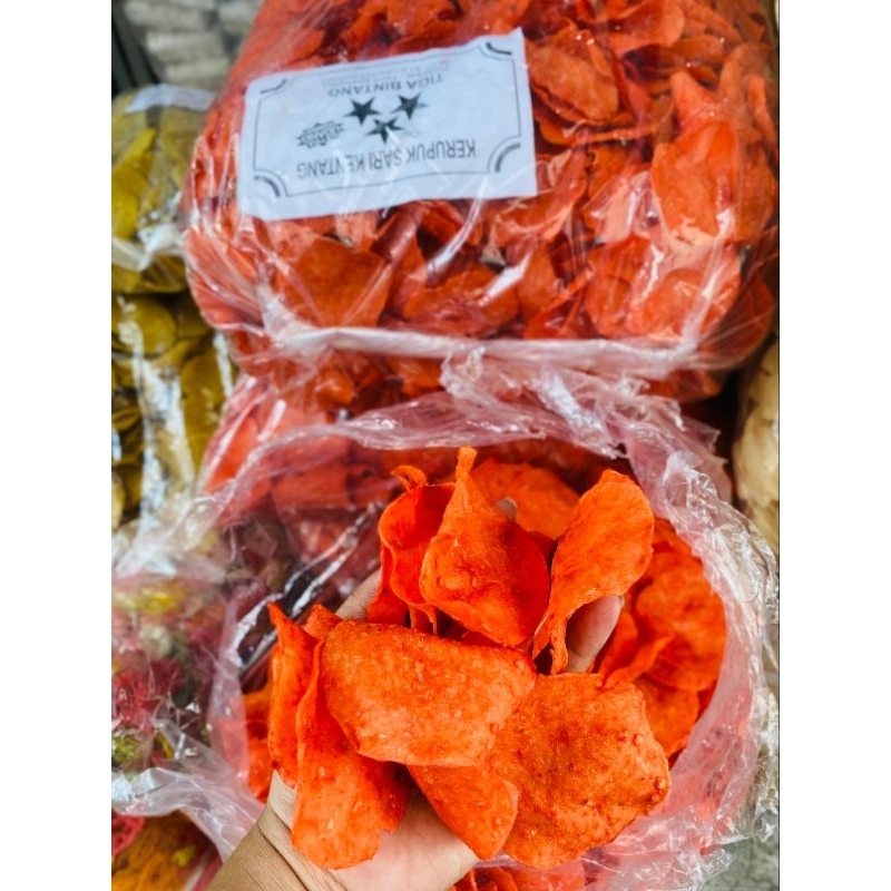 

kerupuk kentang pedas manis/mentah