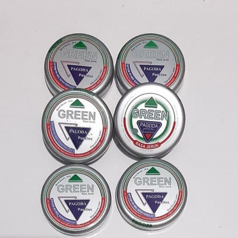 

Permen Pagoda Pastiles Green 20gr