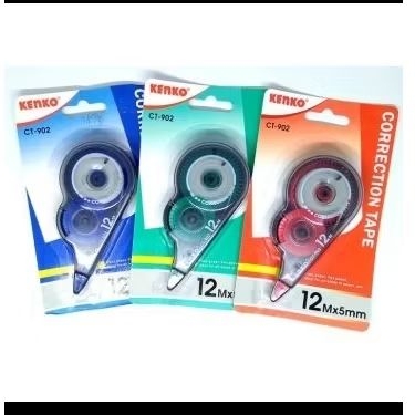 

Tipex Kertas Kenko CT-902 12m / Correction Tape Kenko CT-902