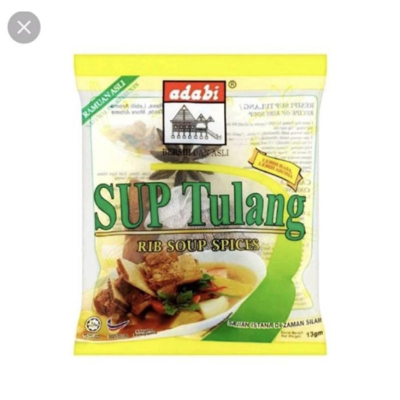 

Adabi Sup Tulang /iga 13gr- Bumbu Masak Enak & Gurih