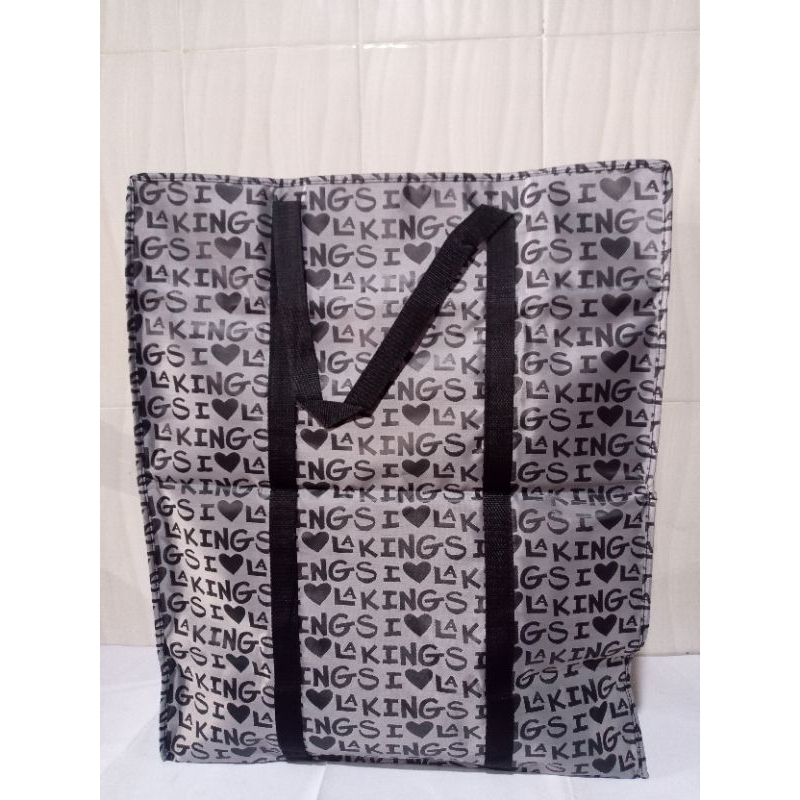 tas Rinjani kain ukuran jumbo warna silver / tas travelbag rinjani jumbo