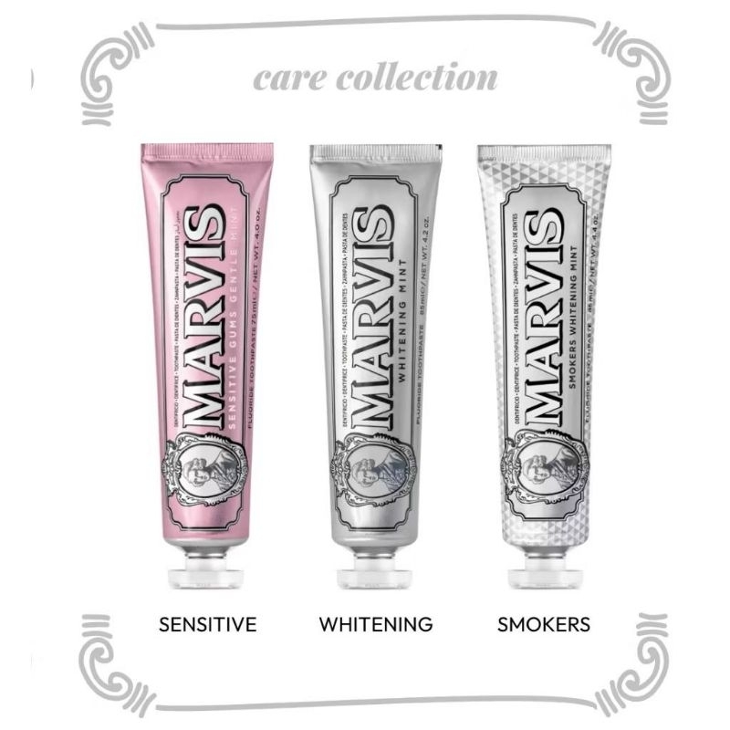 Marvis Toothpaste Original Italy Marvis Odol Whitening