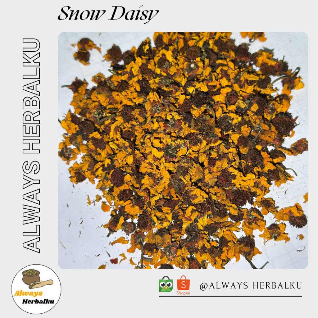 

Snow Daisy / Coreopsis tinctoria / Kun lun xue ju / Dried Snow Daisy / Xue Ju Hua / Chrysanthemum -500gr