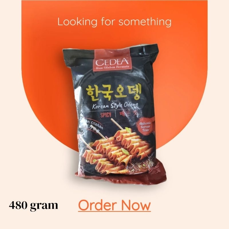 

CEDEA KOREAN STYLE ODENG SPICY 480GR