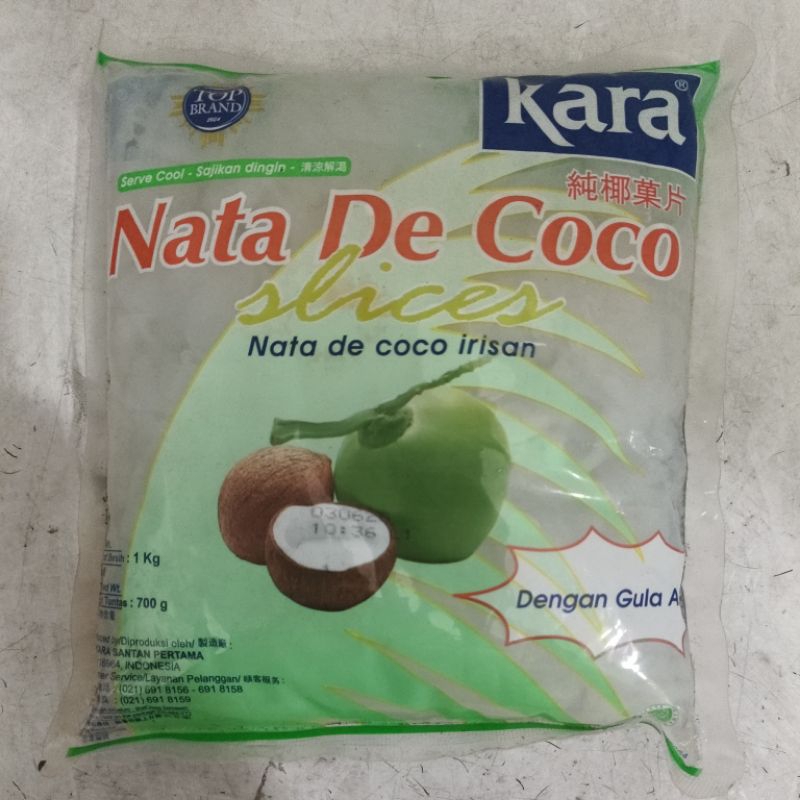 

Nata De Coco Kara / Sari Kelapa Slices