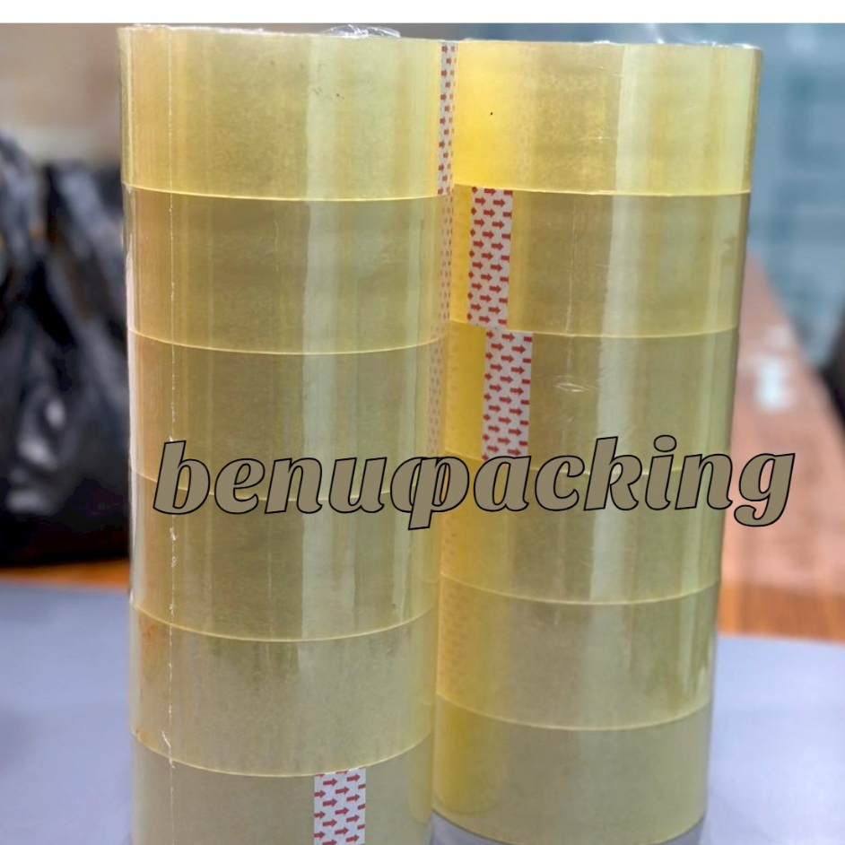 

Lakban bening 100 yard DIJAMIN KUALITAS TERBAIK (1SLOP)