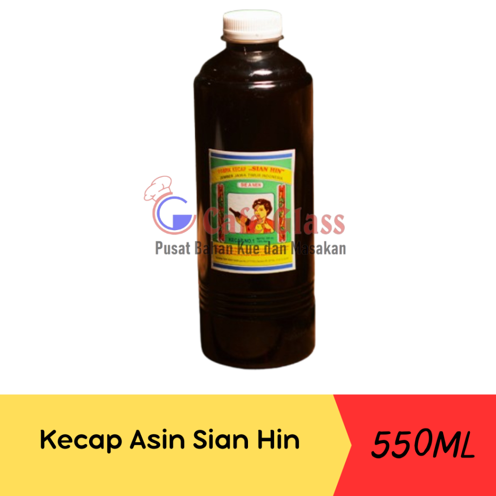 Kecap Asin Sian Hin/Kecap Asin Cair Cap Nyonya-550ML