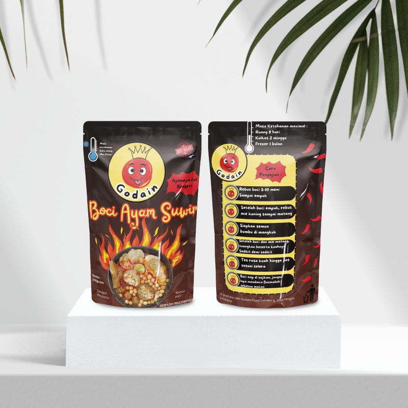 

BOCI GODAIN - AYAM SUWIR - KEMASAN PREMIUM - Boci Instan