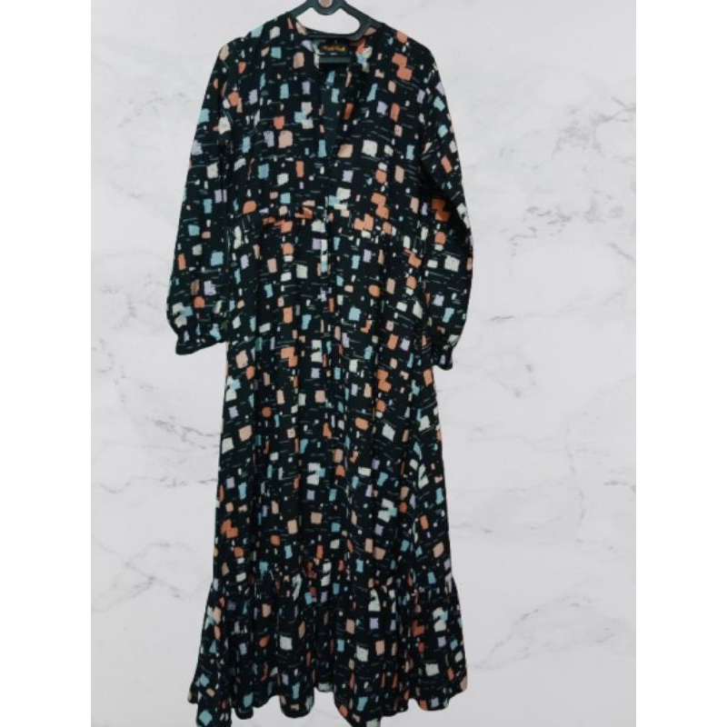 Gamis Riskirich (preloved)