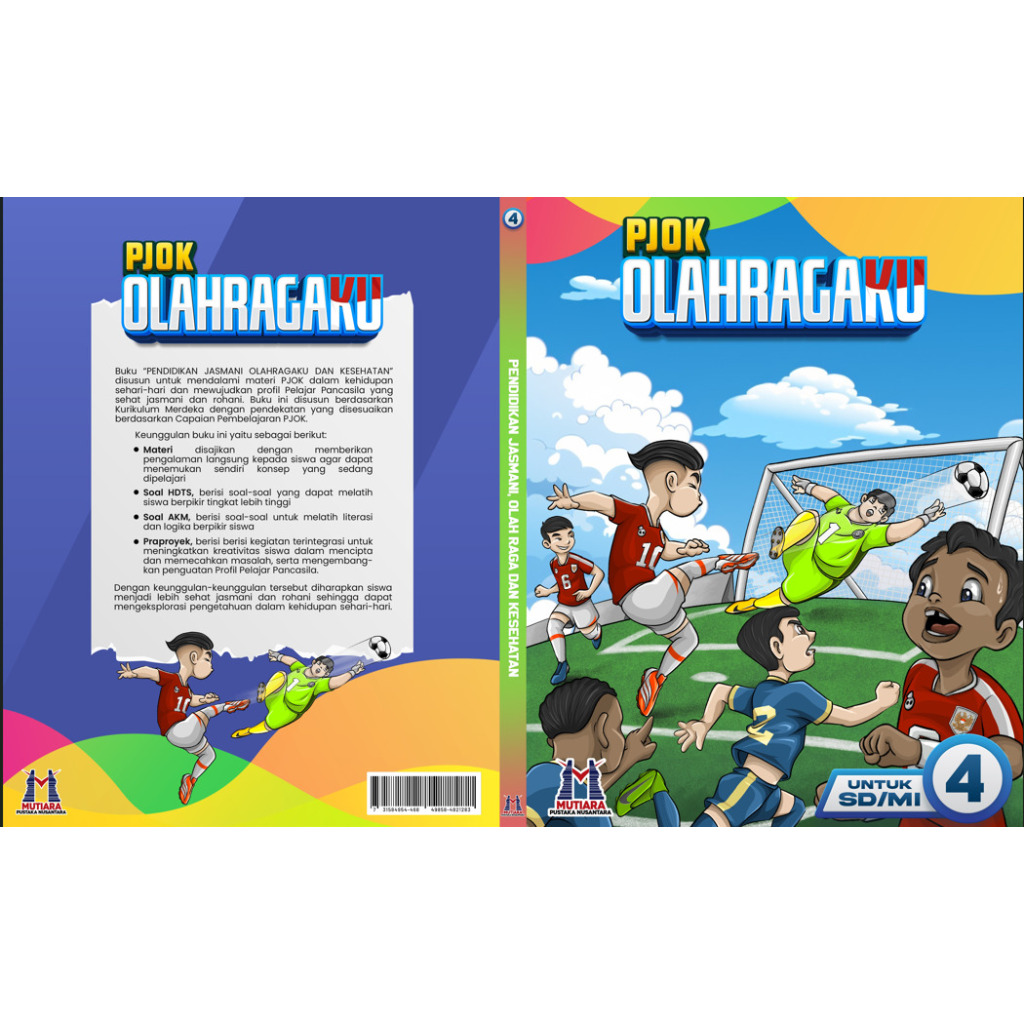 Buku PJOK Olahragaku Kelas 4 SD/MI