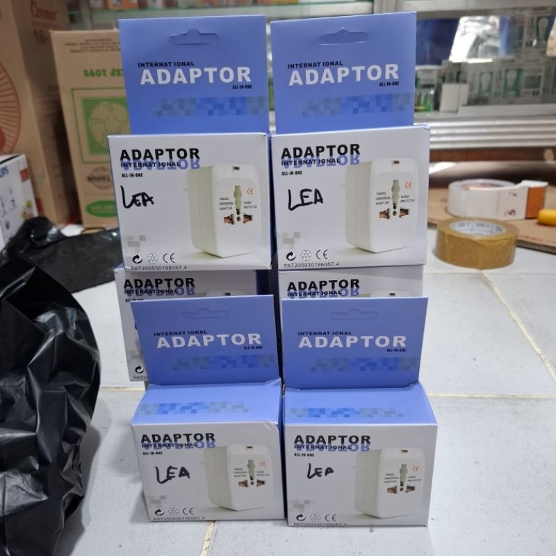COLOKAN KAKI 3 GEPENG || ADAPTOR TRAVELING tofuda