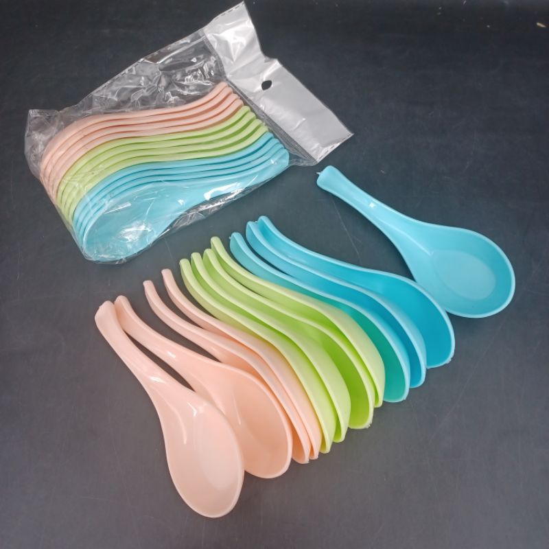 Sendok Makan Plastik | Sendok Plastik Warna Warni | Sendok Makan Kuah | Sendok Serbaguna