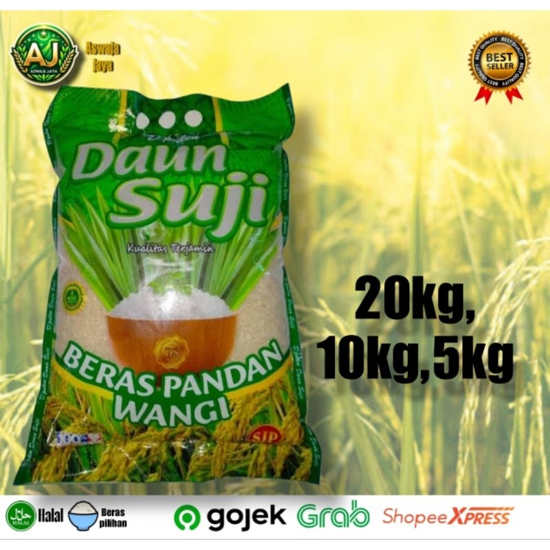 

Beras pandan wangi Daun Suji 5KG-10KG-20KG original SUPER PREMIUM