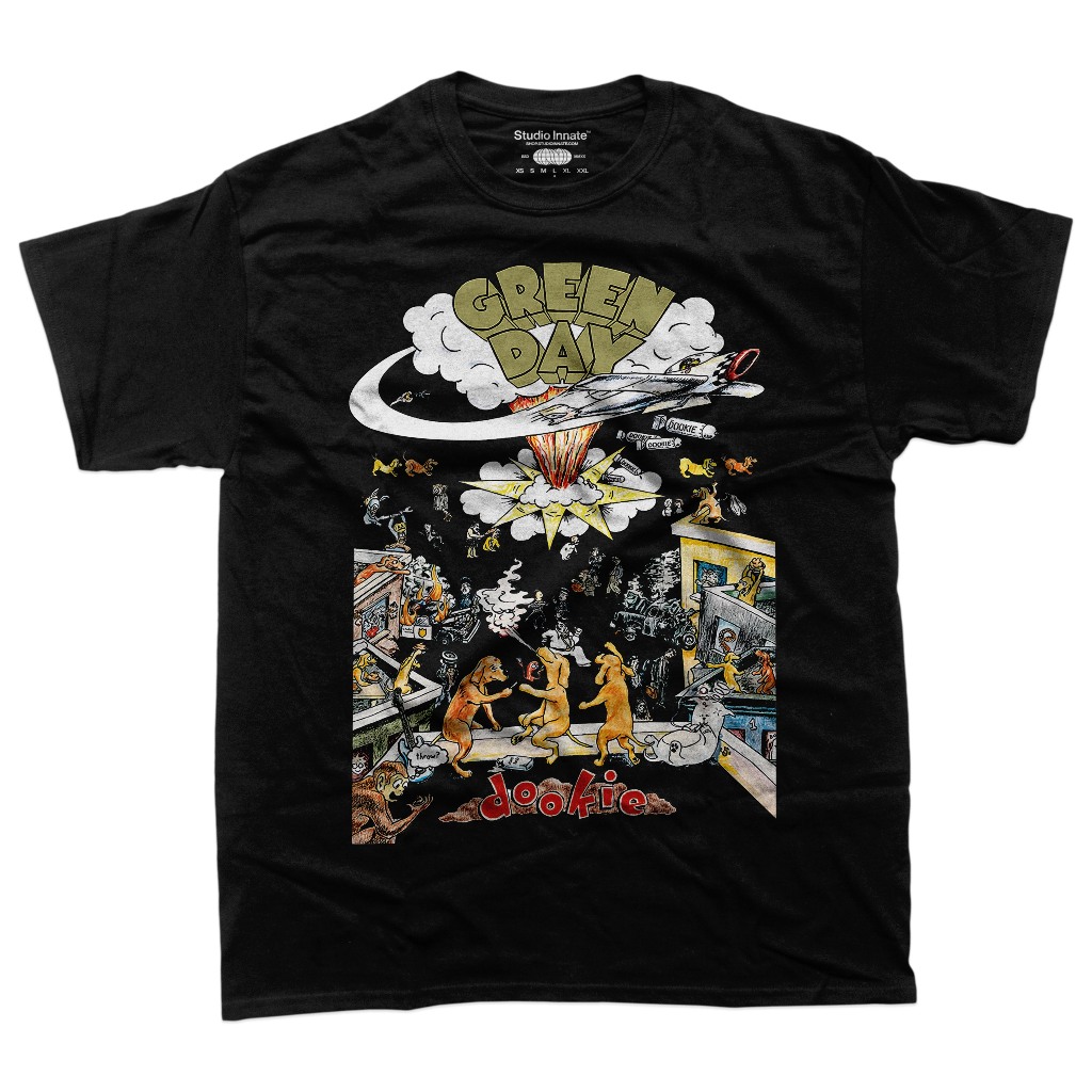 T-shirt Merchandise Band GreenDay Artwork Dookie