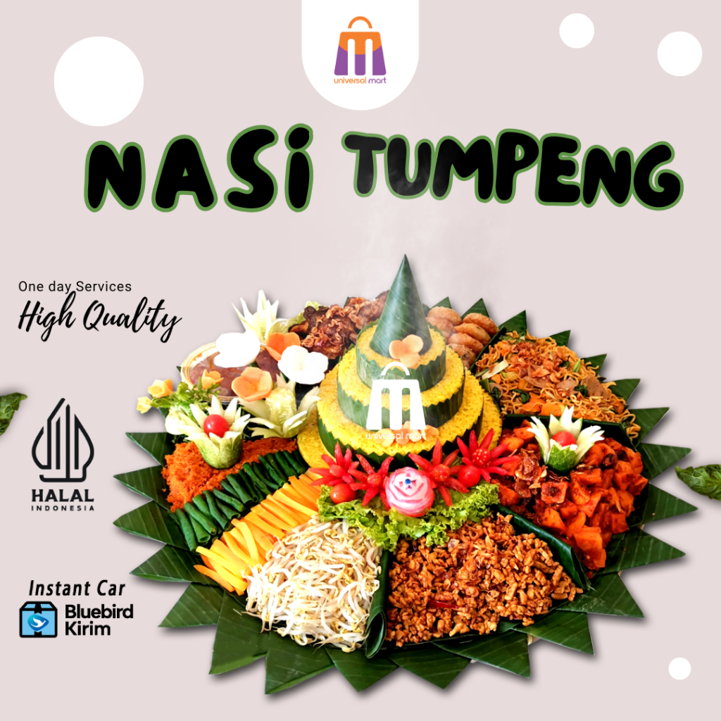 

Nasi Tumpeng Ukuran Besar Porsi Bervariasi