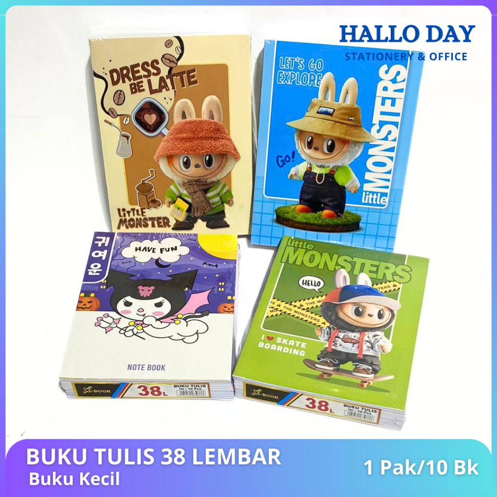 

HD Buku Tulis 38 Lembar 1 Pak isi 10 - Buku Sekolah Skola