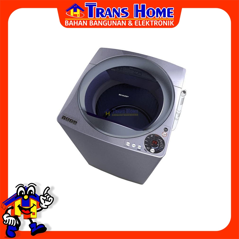 SHARP Mesin Cuci Top Loading Low Watt 10KG ES-M1008T-SAK (SHARP )
