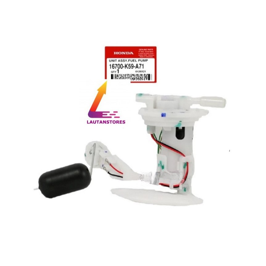 16700-K59-A71 Fuel Pump Pompa Bensin Vario 150 LED 2018 2019 2020